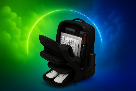 Maleta Mochila Viajera Para Zapatos Usb